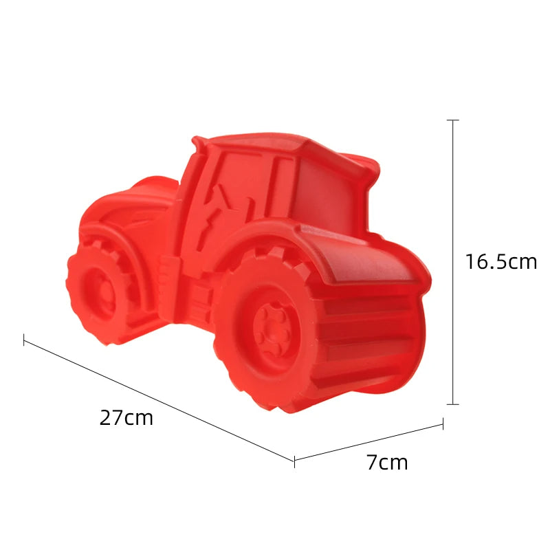 Moule Silicone Gâteau Tracteur