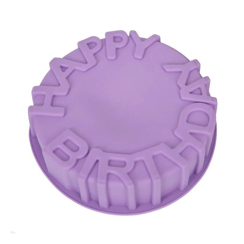 Moule Silicone Gâteau Anniversaire