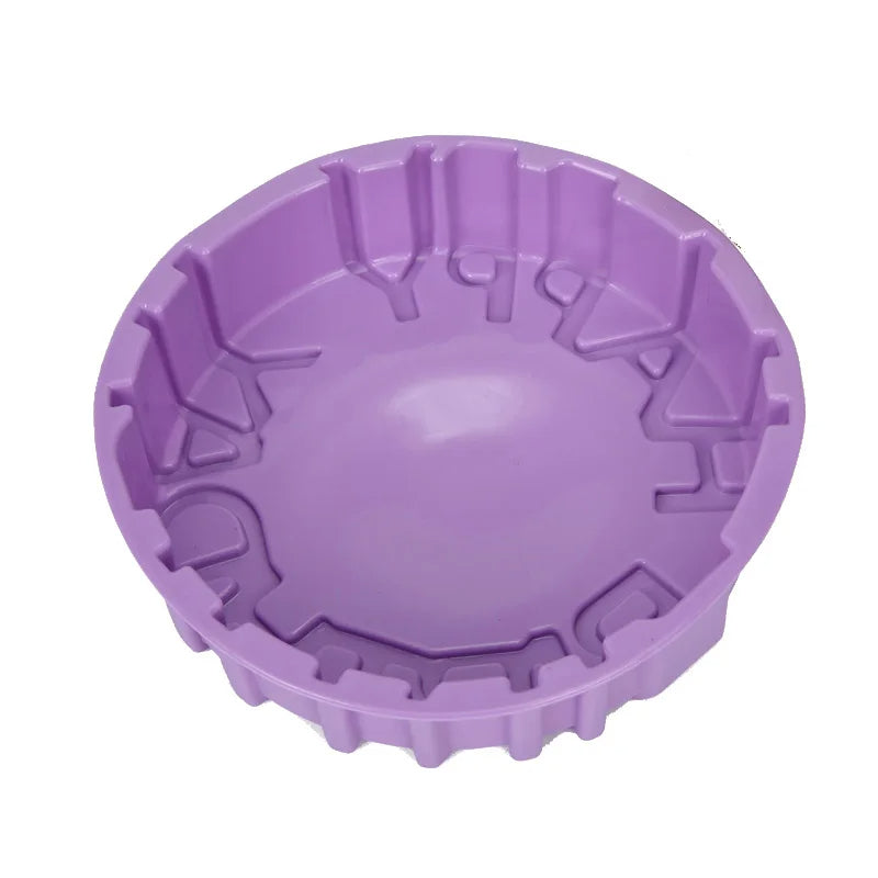 Moule Silicone Gâteau Anniversaire