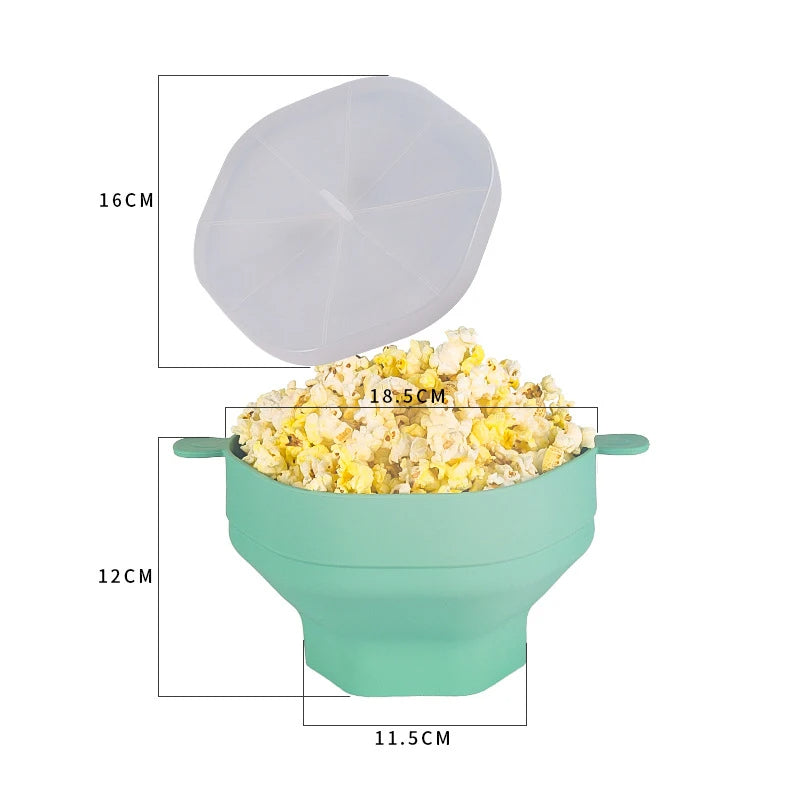 Bol a pop-corn avec couvercle