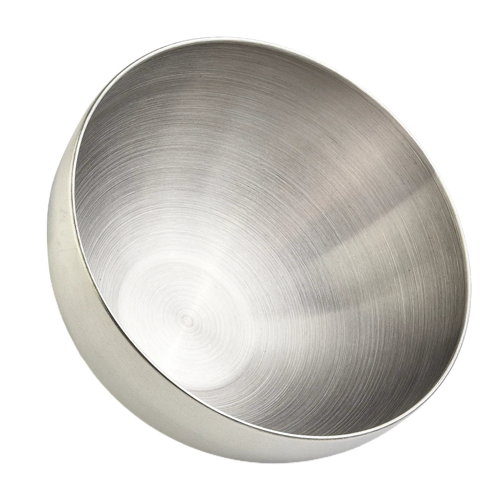 Bol inox argente