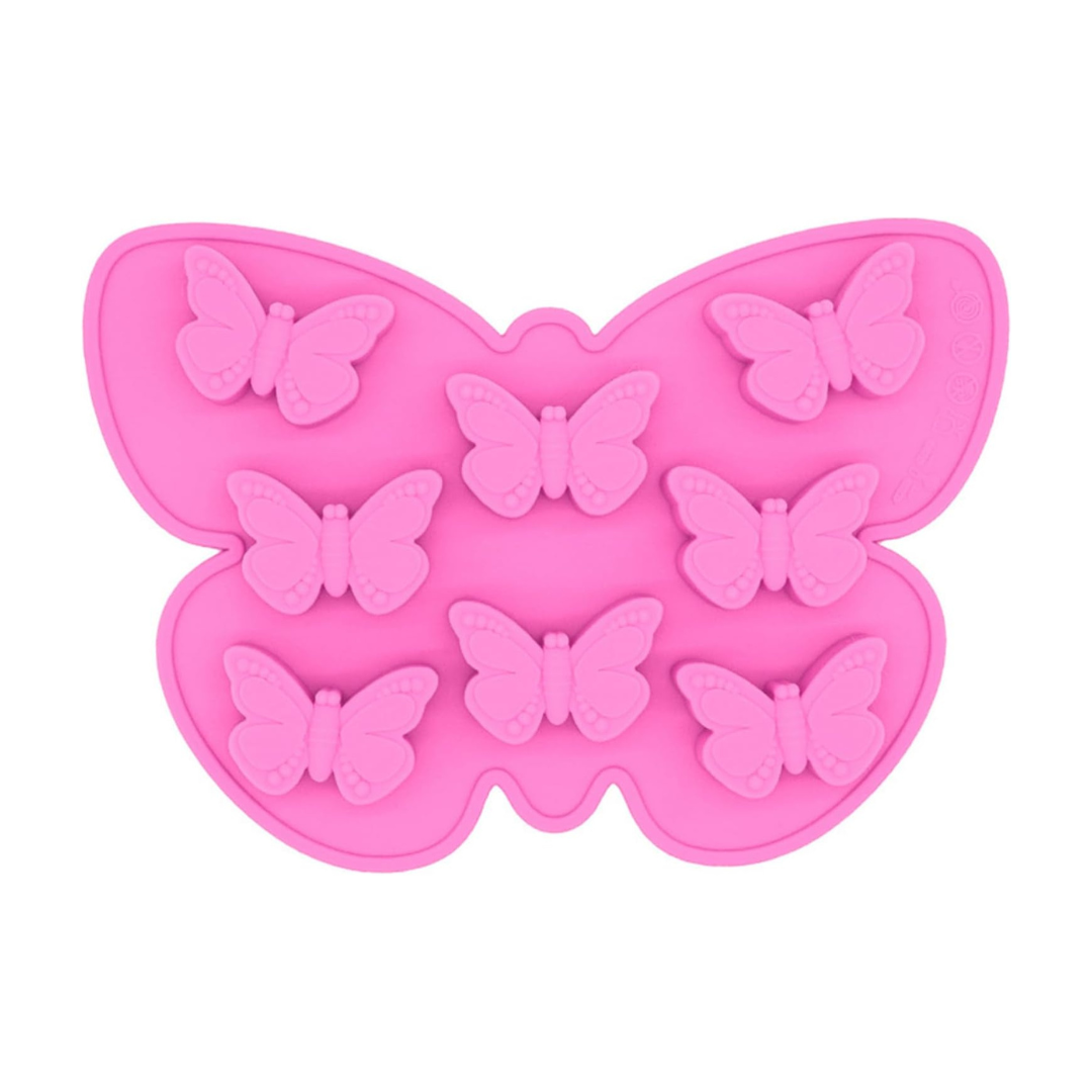 Moule Silicone 8 Mini Gâteau Papillon