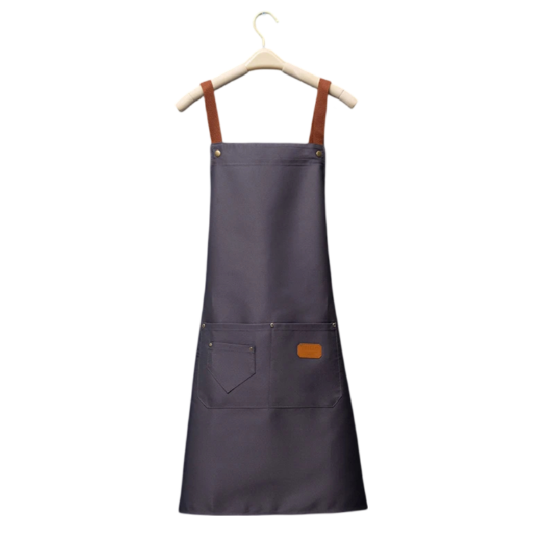 Tablier Cuisine Personnalisation Gris