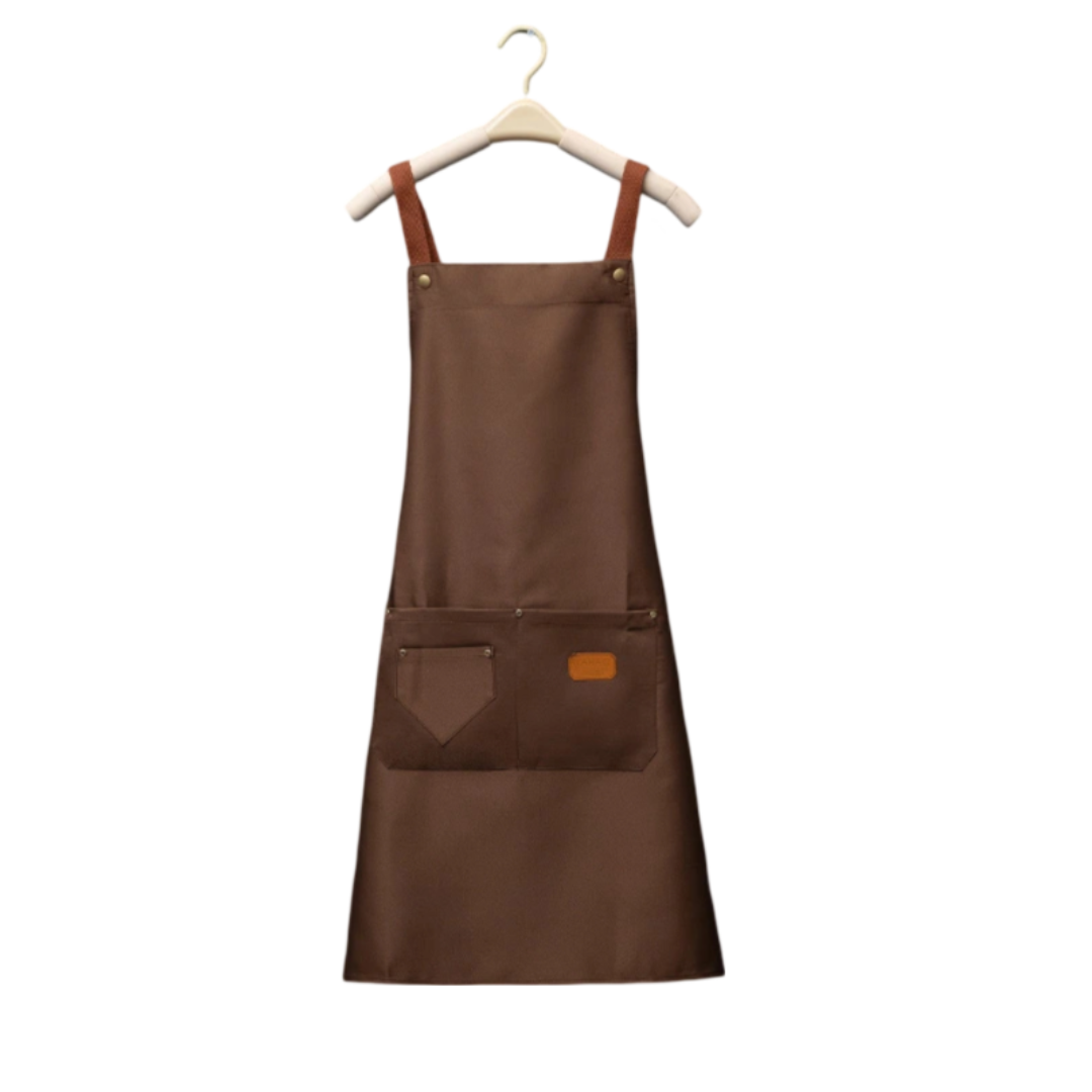 Tablier Cuisine Personnalisation Marron