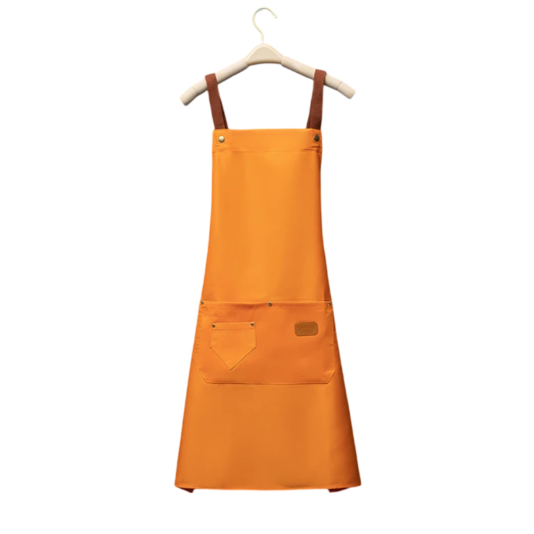 Tablier Cuisine Personnalisation Orange