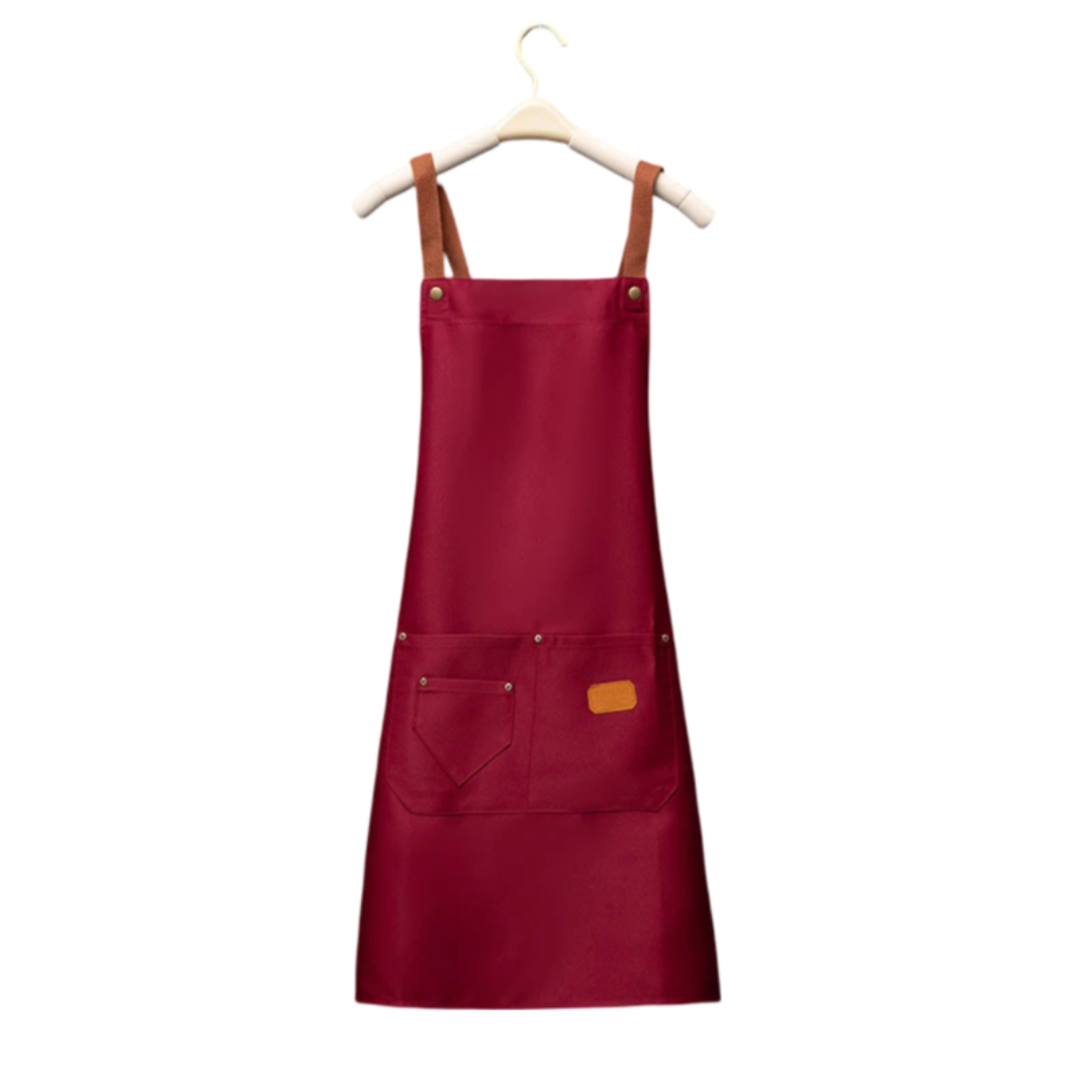 Tablier Cuisine Personnalisation Rouge