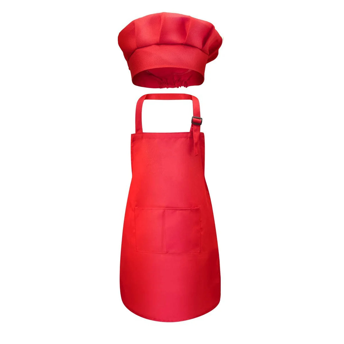 Tablier de cuisine enfant rouge