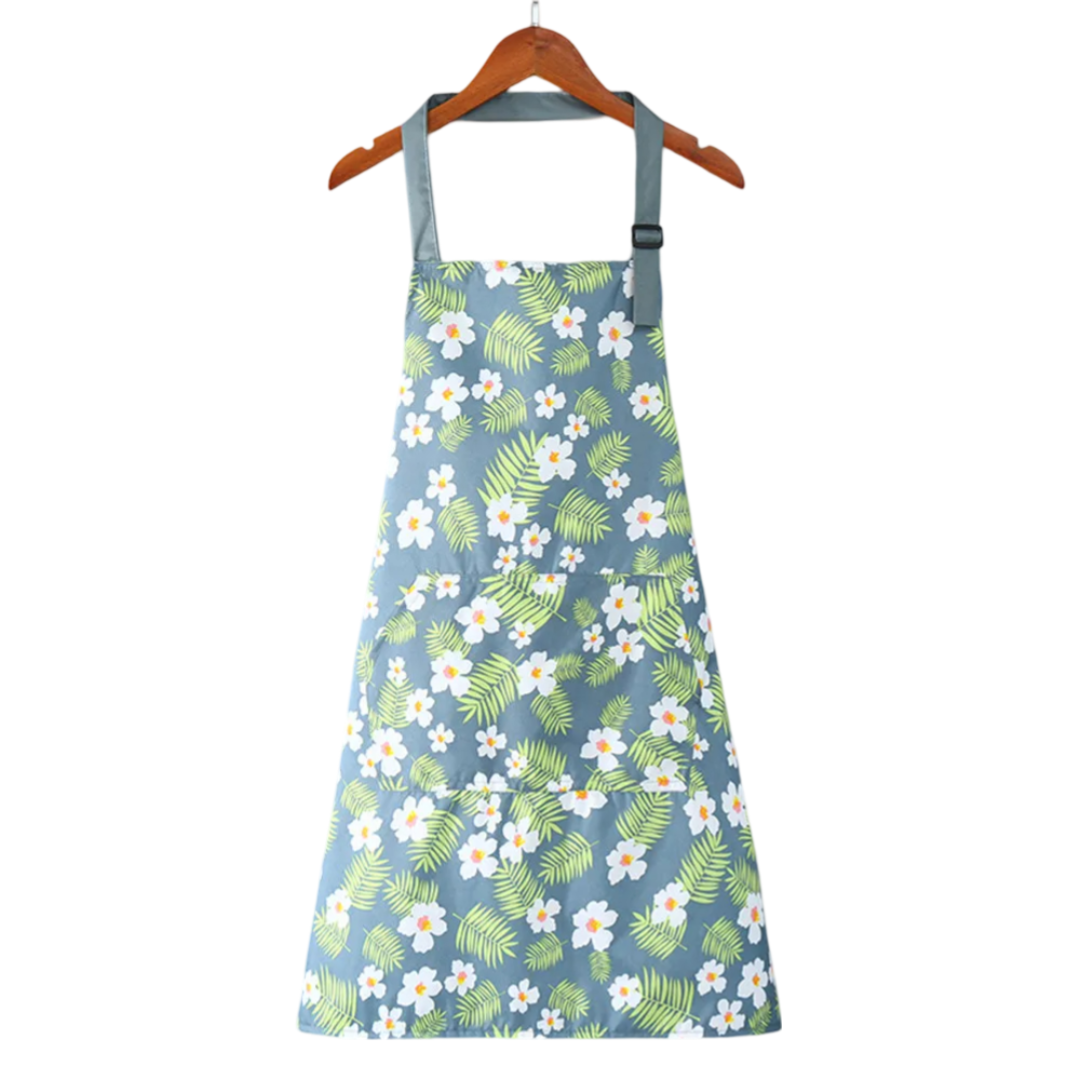 Tablier de cuisine fleuri