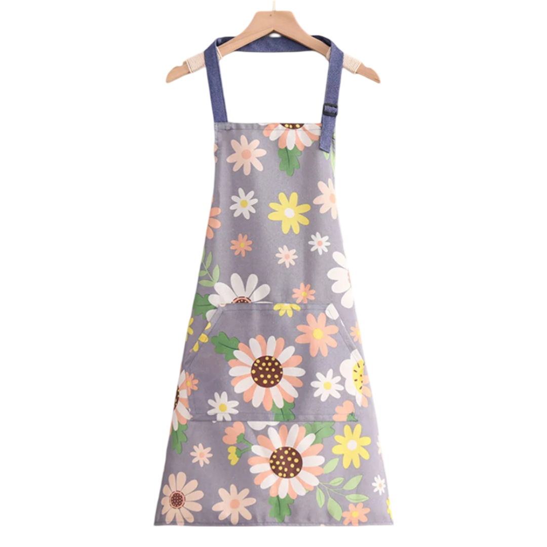 Tablier de cuisine floral