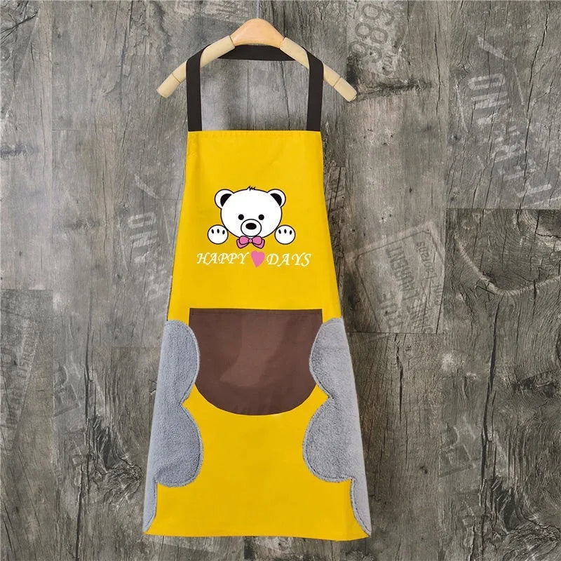 Tablier de cuisine ours mignon