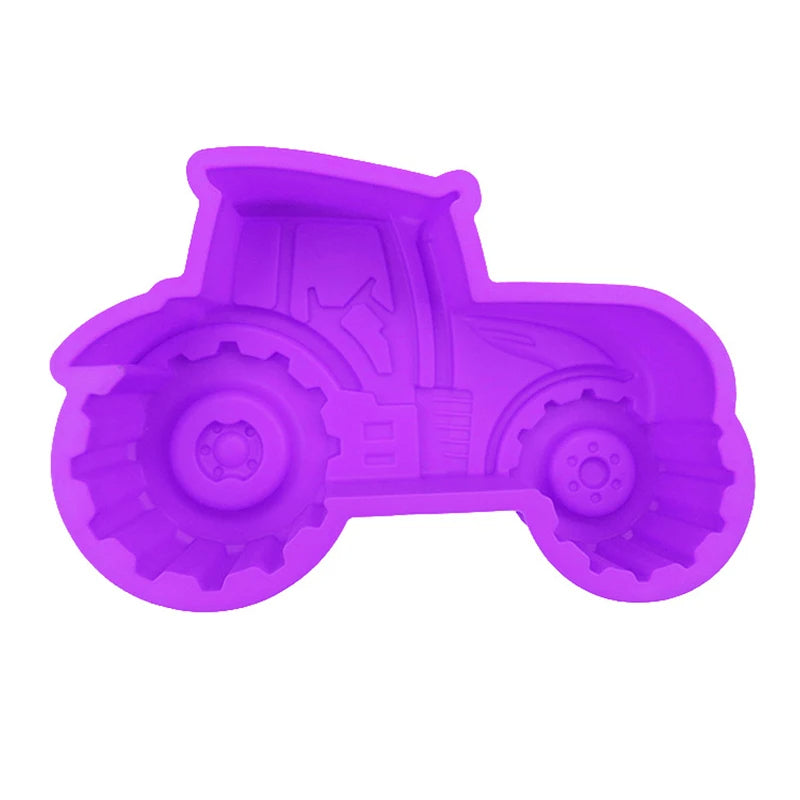 Moule Silicone Gâteau Tracteur
