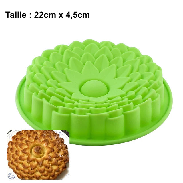 Moule Silicone Gâteau Fleur