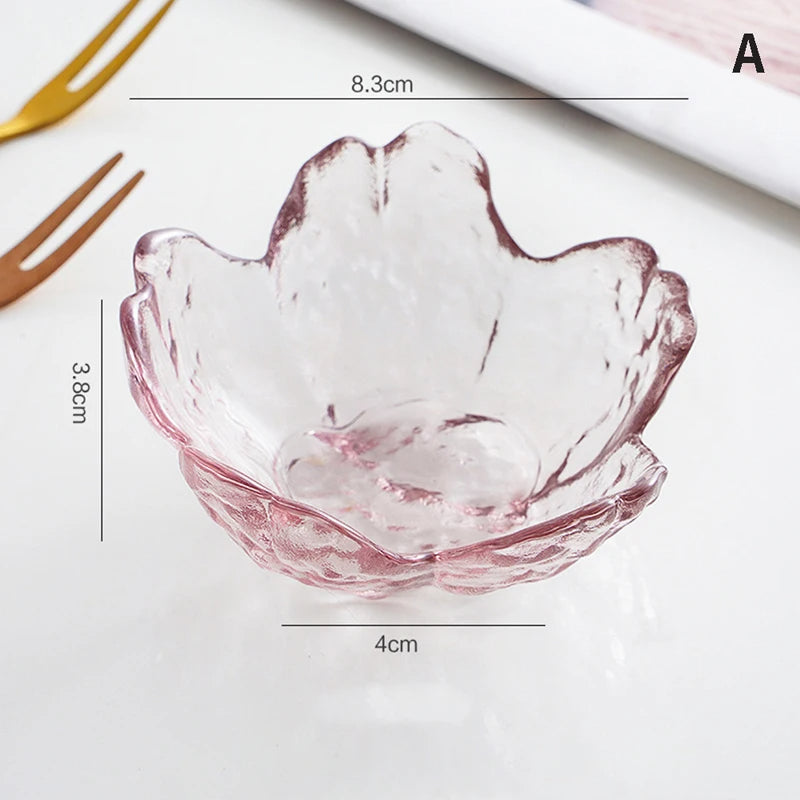 Bol en verre decoratif pour aperitif