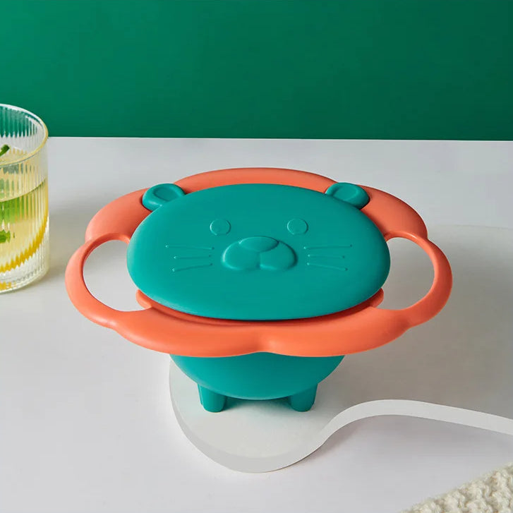 Bol gyroscopique pour repas enfant