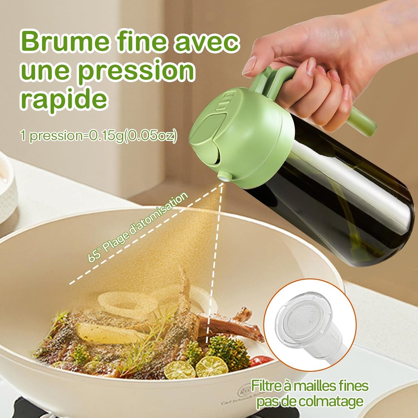 Pulvérisateur Huile Cuisine
