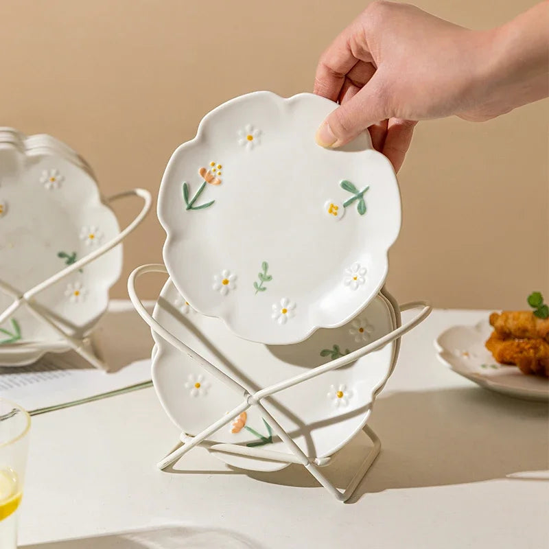 Petite Assiette en Céramique - Lot de 6