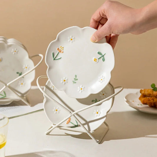 Petite Assiette en Céramique - Lot de 6