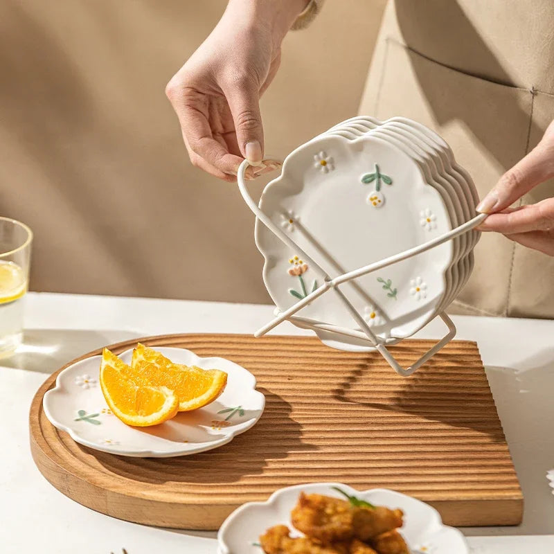 Petite Assiette en Céramique - Lot de 6