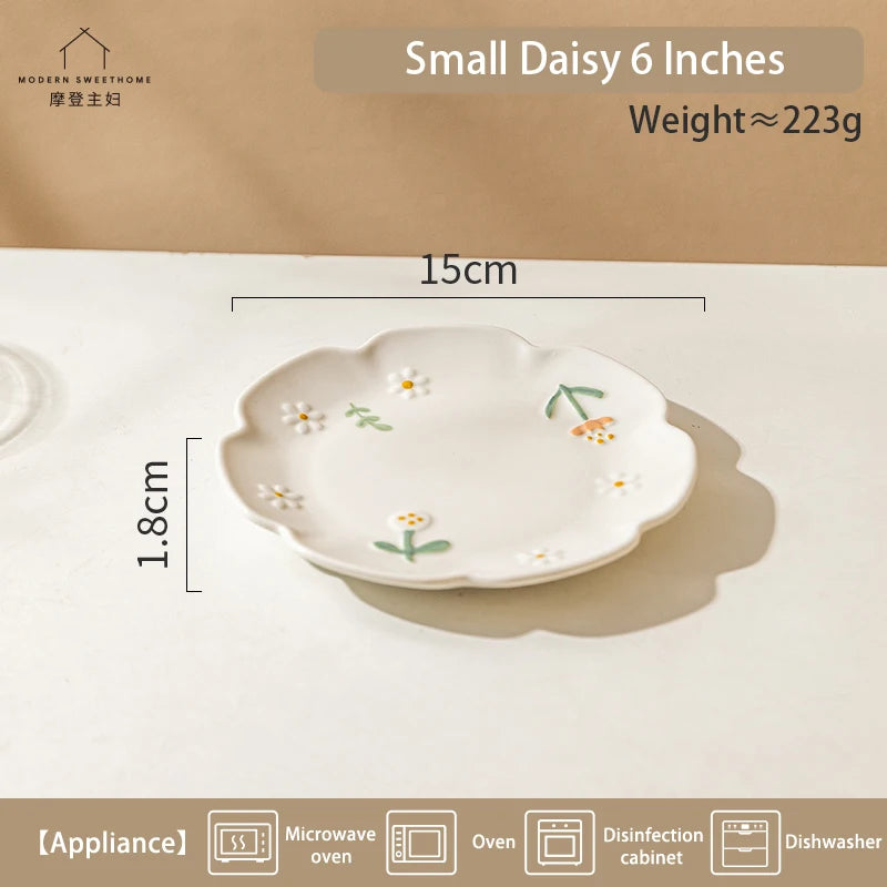 Petite Assiette en Céramique - Lot de 6