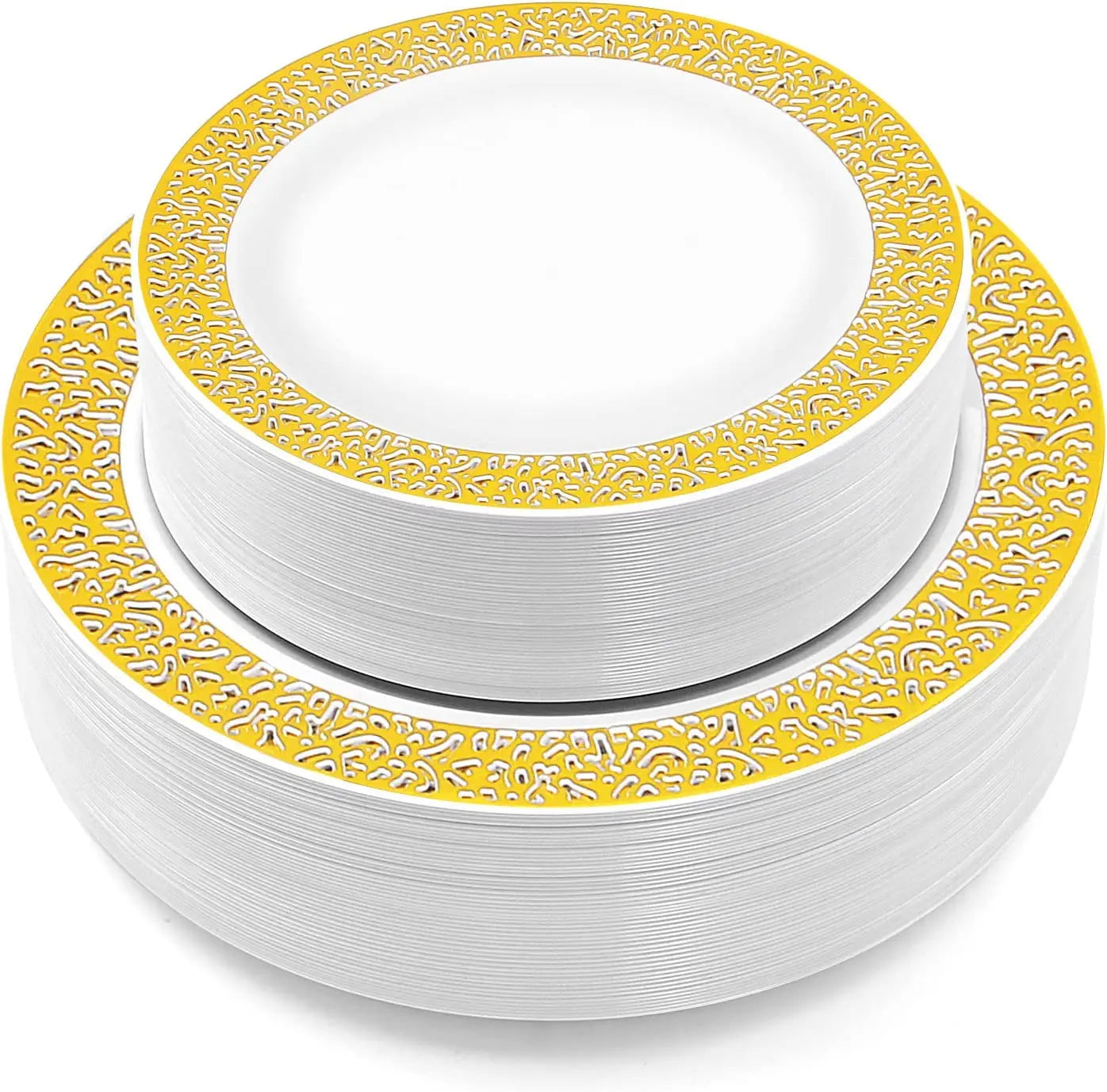 Assiette Dessert en Plastique - Lot