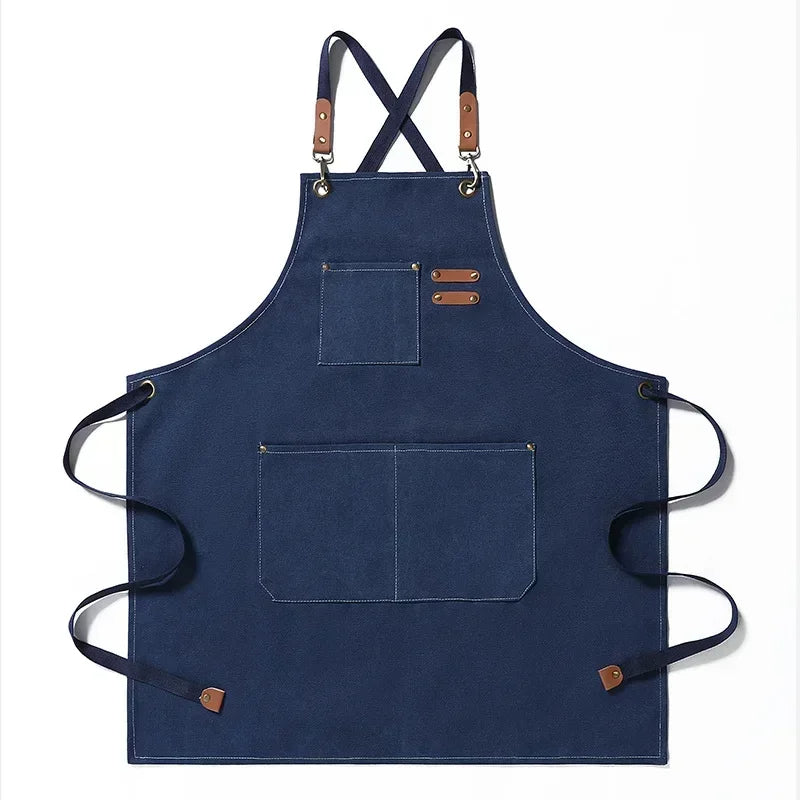 Tablier cuisine Professionnel Bleu