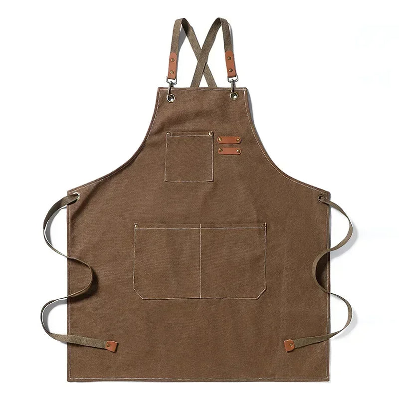 Tablier cuisine Professionnel Marron