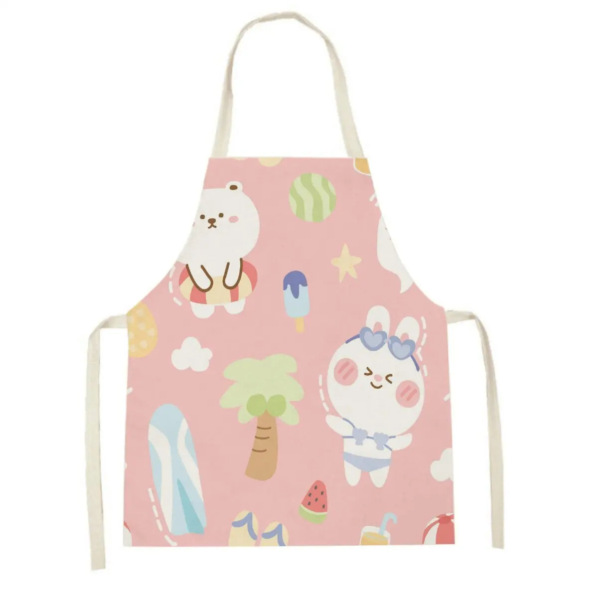 Tablier de cuisine colore amusant