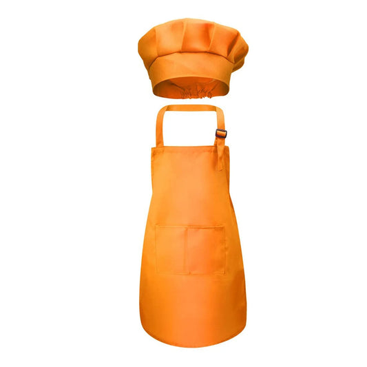 Tablier de cuisine enfant avec toque