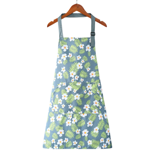 Tablier de cuisine fleuri
